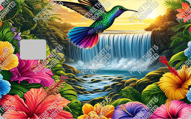 Bank  Card Sticker-BC-1830
